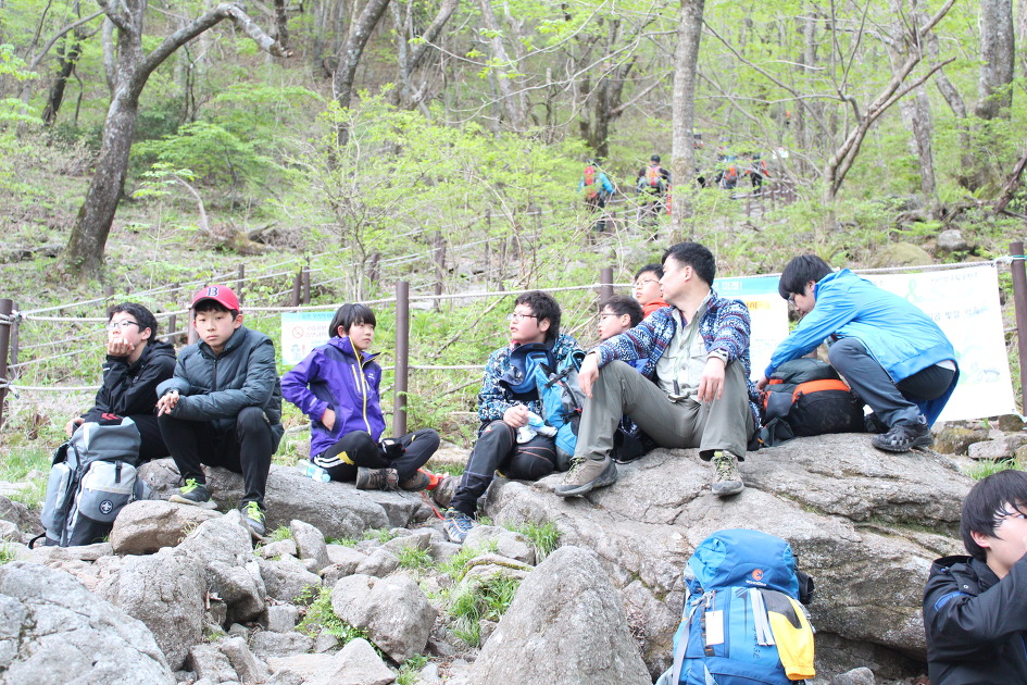 1305 지리산 등반(2) 백무동 - 천왕봉 - 한신계곡 - 백무동야영장