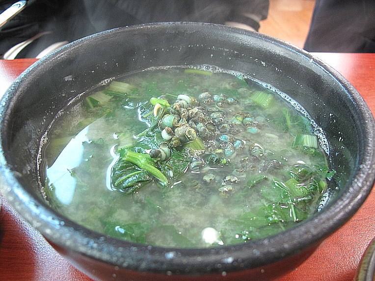 청수다슬기 이미지