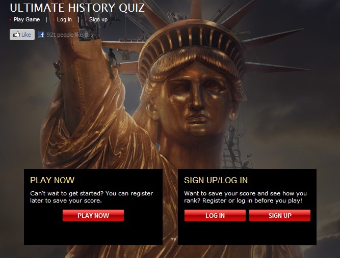 History.com / ULTIMATE HISTORY QUIZ