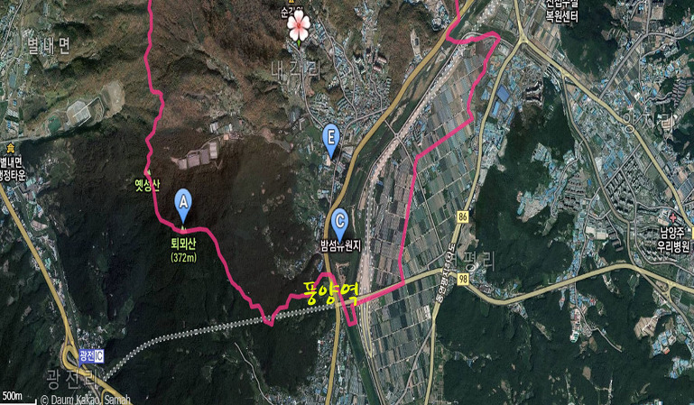 남양주시 진접읍 풍양역세권 땅 