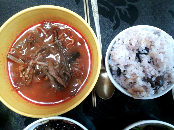 혼자 차려 먹는 건강한 아침 겸 점심식사~~