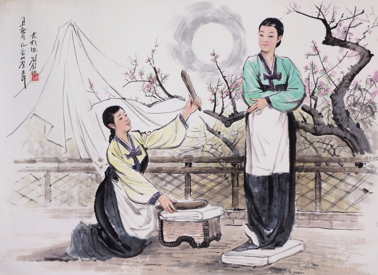 정겨운 민속화