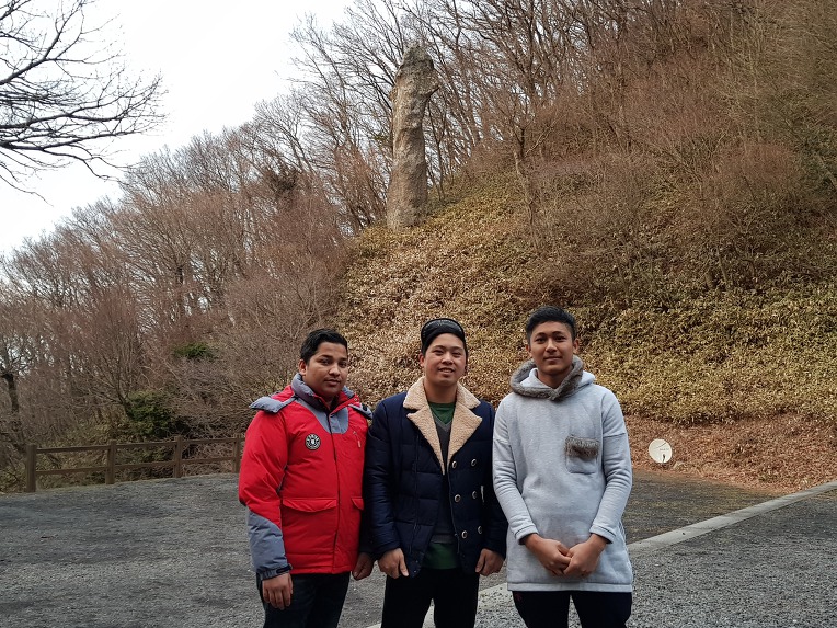 한라산 관음사로 필리핀(Philippines)에서온 Ricky Alilic와 사찰(Temple)순례