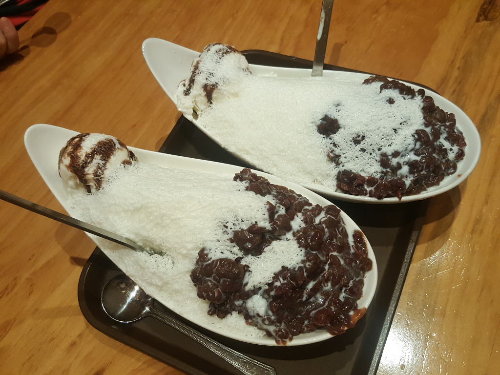 여름팥빙수 맛이 일품